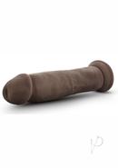 Dr. Skin Silver Collection Dildo 9.5in - Chocolate