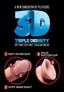 King Cock Plus Triple Density Double Penetrator Dildo 9.5in...