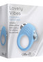 Mae B Lovely Vibes Stylish Soft Touch C-ring Silicone Blue