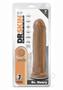 Dr. Skin Platinum Collection Silicone Dr. Henry Dildo With Suction Cup 9in - Caramel
